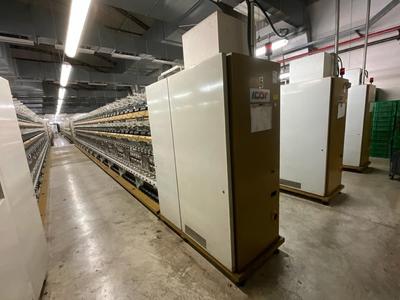 Overview picture of 1989 ICBT G316EM high speed single covering machine