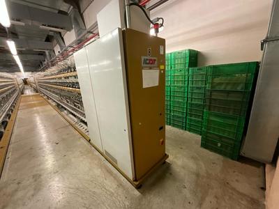 Overview picture of 1989 ICBT G316EM high speed single covering machine