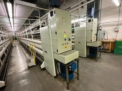 Overview picture of 1997 Menegatto 1500-T256 covering machine