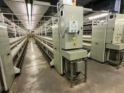 Overview picture of 1998 Menegatto 1500-T256 covering machine