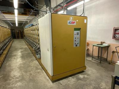 Overview picture of 1991 ICBT JD800-32 covering machine
