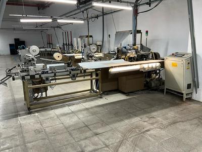 Overview picture of Unipack packaging machine