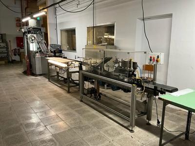 Overzichtsfoto van Cortese CR3 boarding machine