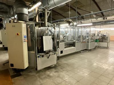 Overview picture of Cortese Packaging line