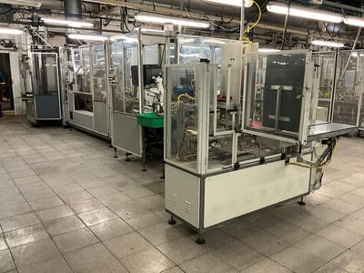 Overview picture of Cortese Packaging line