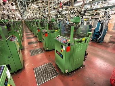 Overzichtsfoto van 1998 Matec HF 2.7S knittingmachine (8x)