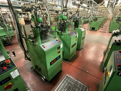 Overzichtsfoto van 1998 Matec HF 2.7S knittingmachine (7x)