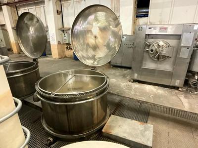Overzichtsfoto van s/s Garment dyeing centrifuge bucket