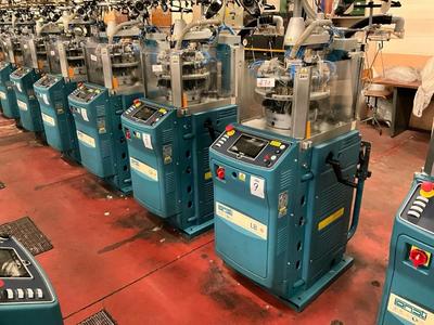 Overview picture of (10x) 2017 Lonati LB04E7 circular knitting machine