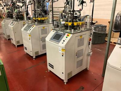 Overview picture of (2x) 2013 Merz CC4 II circular knitting machine