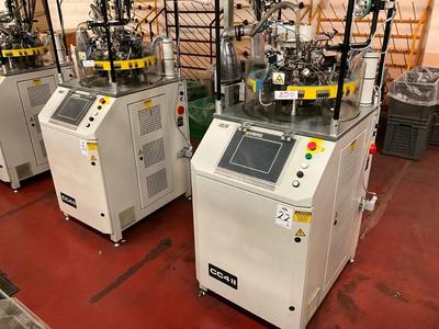 Overview picture of (4x) 2012 Merz CC4 II circular knitting machine