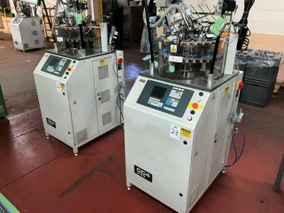 Overview picture of (3x) Merz CC4 II circular knitting machine