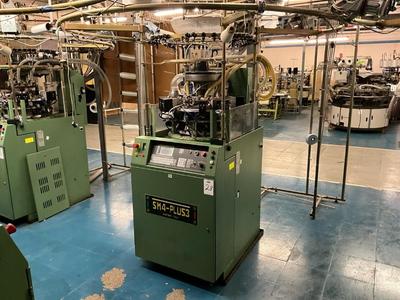 Overview picture of 2003 Santoni SM4- PLUS3 circular knitting machine