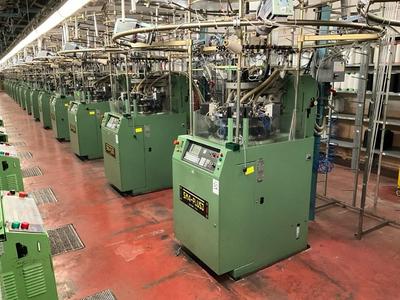 Overview picture of (10x) 2003 Santoni SM4- PLUS3 circular knitting machine