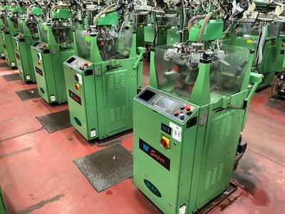 Overview picture of (10x) 2008 Matec HF Super 2.7 circular knitting machine