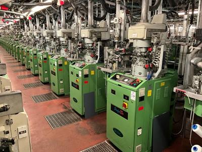Overview picture of (7x) 2007 Matec Perfectoe 1L circular knitting machine