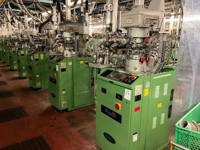 Overview picture of (10x) 2007 Matec Perfectoe 1L circular knitting machine