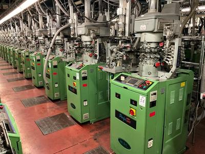 Overview picture of (13x) 2004 Matec Perfectoe 1L circular knitting machine
