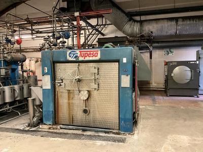 Overview picture of Tupesa industrial dyeing machine