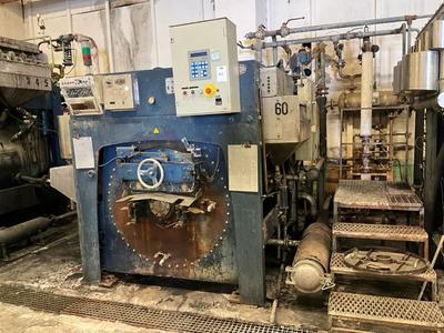 Overview picture of Milnor Dyeing machine