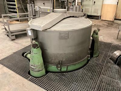 Overview picture of Pozzi ES-H-CC s/s hydro extractor centrifuge