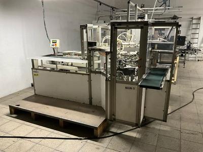 Overview picture of 2006 Tinarelli C600 hosiery packaging machine