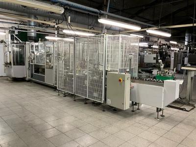 Overview picture of Cortese Packaging line