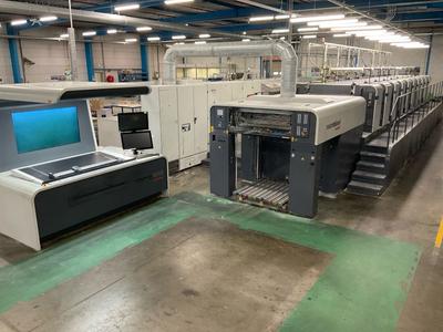 2015 MAN Roland B700_B1 _510 Model R710 3B P 5/5 10-color offset sheet press