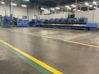 Overview picture of 2008 Muller Martini Primera A110 - 1555.0403 Saddle stitching line