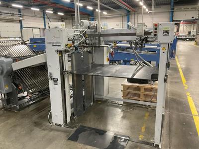 Overview picture of Heidelberg finishing Stahlfolder PD-78-T pallet pile lifter (folding)feeder