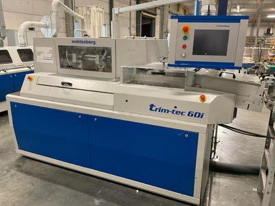 Overview picture of 2005 Wohlenberg Trim-tec 60i three knife trimmer