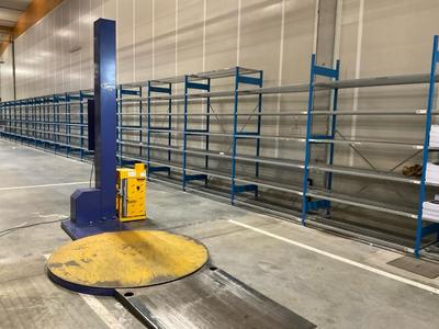 Overview picture of 2018 Getra EXP-108 stretch foil pallet wrapper