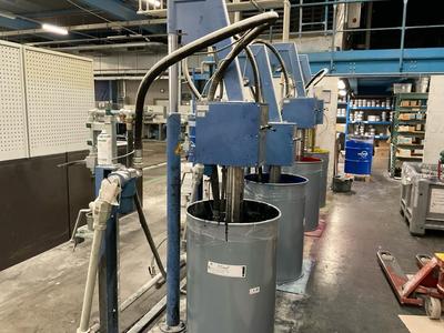 Overzichtsfoto van 2012 Technotrans TBP 300-36/12 mixing drum pump