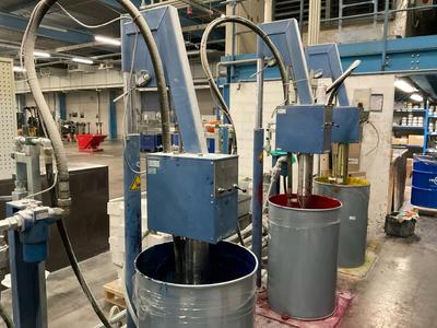 Overview picture of 2012 Technotrans TBP 300-36/12 mixing drum pump