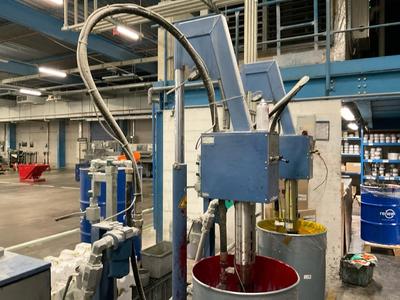 Overview picture of 2012 Technotrans TBP 300-36/12 mixing drum pump