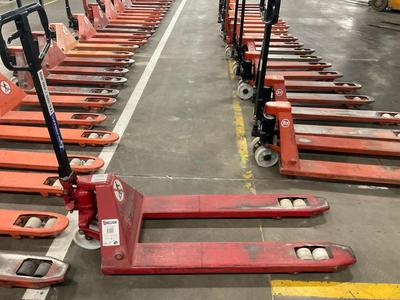 Overview picture of Weldon manual hydraulic palletlifter