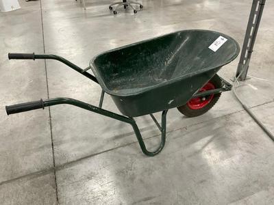 Overview picture of bucket wheel barrow