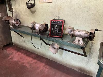 Overview picture of (3x) letag bench grinder