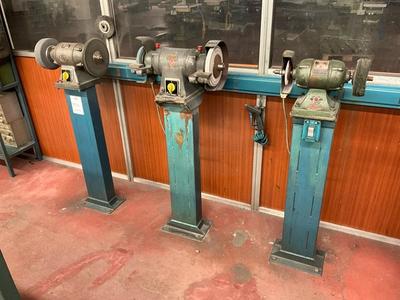Immagine panoramica di (3x) letag grinders
