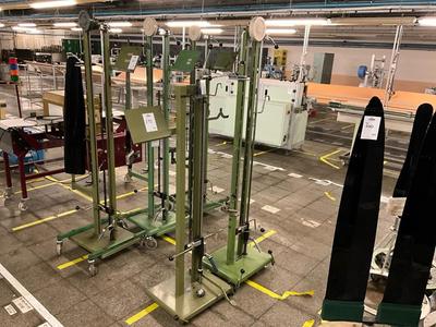 Overzichtsfoto van (2x) cetme resistance tester