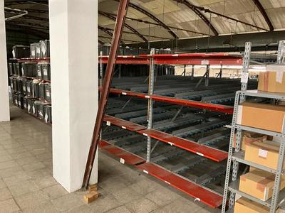 Immagine panoramica di 1st in 1st out storage racking