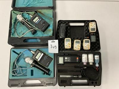 Overview picture of (4x) water analyser