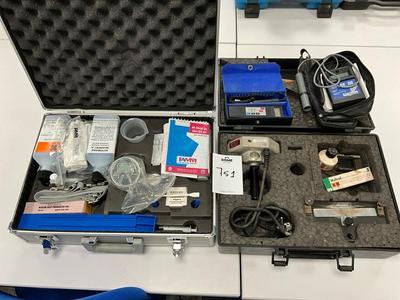 Overview picture of skf testers