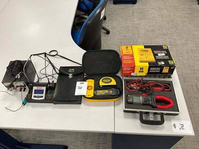 Overview picture of electrical tools