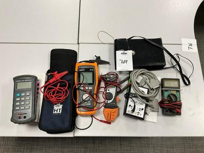 Overview picture of HT electrical tools