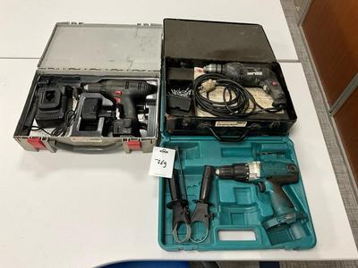Overview picture of electrical tools