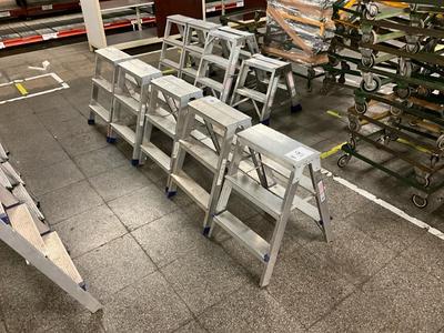 Immagine panoramica di (5x) step ladder