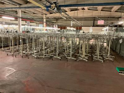 Immagine panoramica di (158x) textile trolley