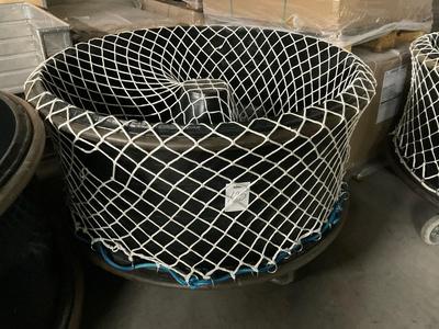 Overview picture of plastic open drain round basin-wagon