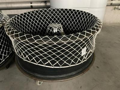 Overview picture of plastic open drain round basin-wagon